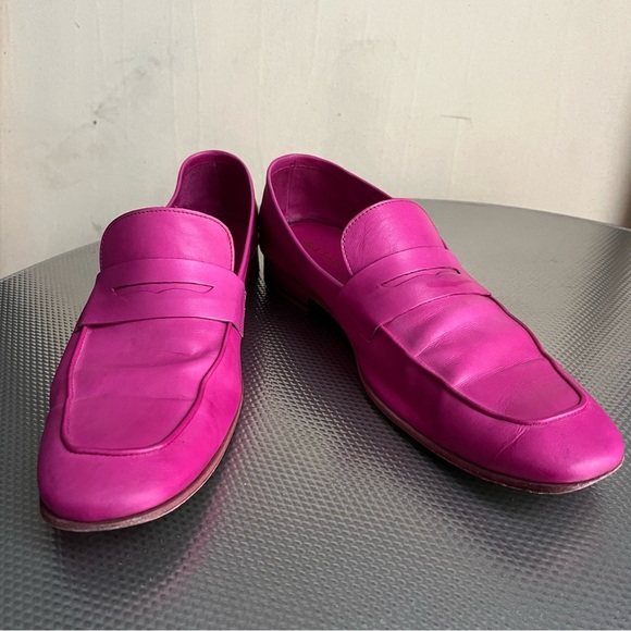 Paul Smith fuchsia loafers main image 4